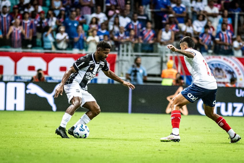 Partida entre Bahia e Ceará, pelo Brasileirão 2025 (Foto: Gabriel Silva/Ceará SC)