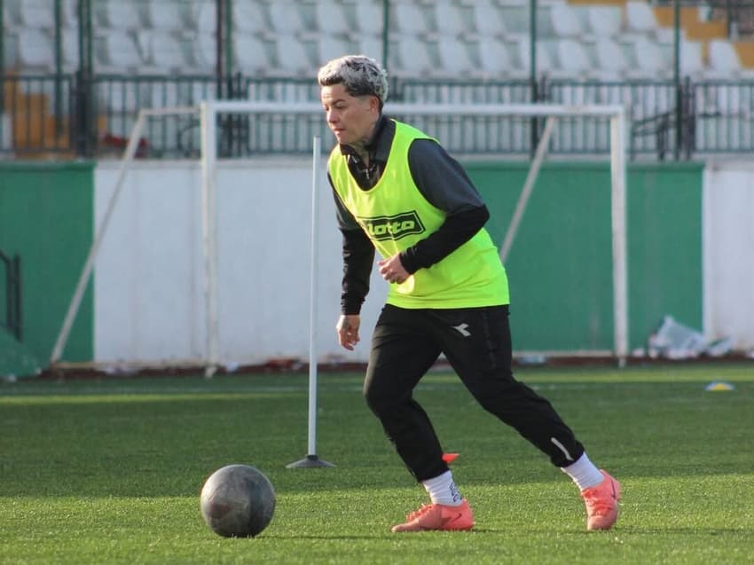 Bieiral em treino