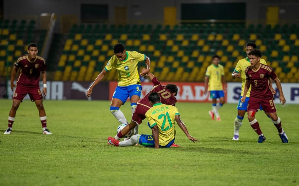 Brasil vence a Venezuela pelo Sul-Americano sub-17