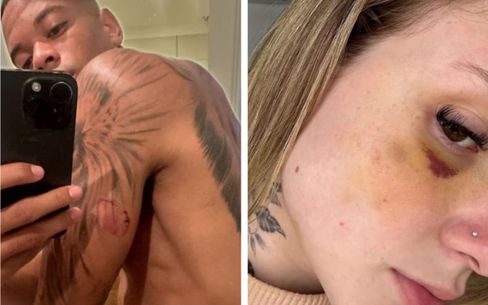 Caio Paulista expõe prints e nega acusação de agressão a ex-namorada: ‘O agredido fui eu’