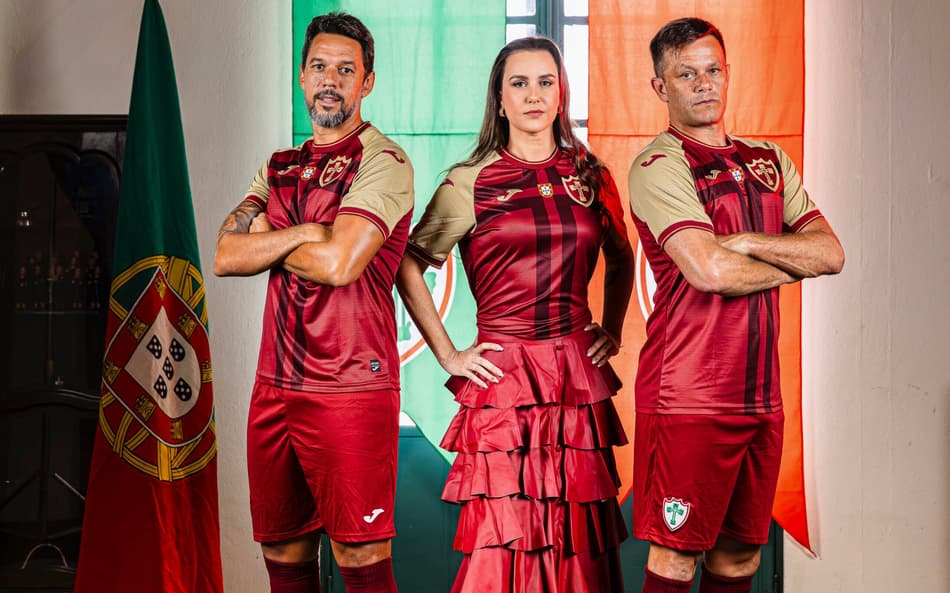 Portuguesa lança terceiro uniforme inspirado em batalha em Portugal