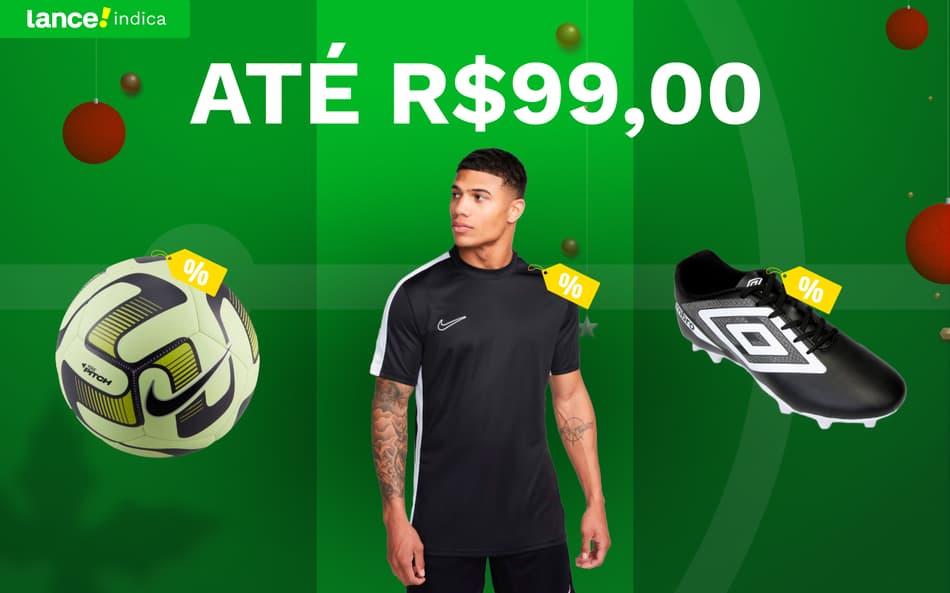 Dicas de presente de Natal do mundo esportivo até R$99,00