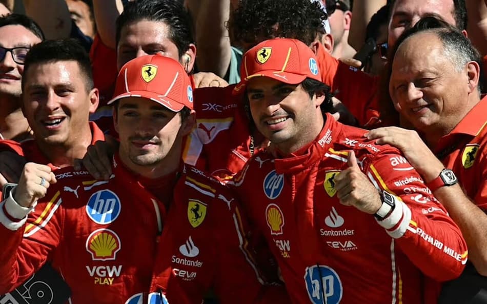 Sainz agradece a Leclerc por ‘anos incríveis’ em postagem de despedida da Ferrari