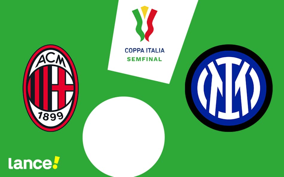 Milan x Inter de Milão: onde assistir, horário e prováveis escalações pela Copa da Itália
