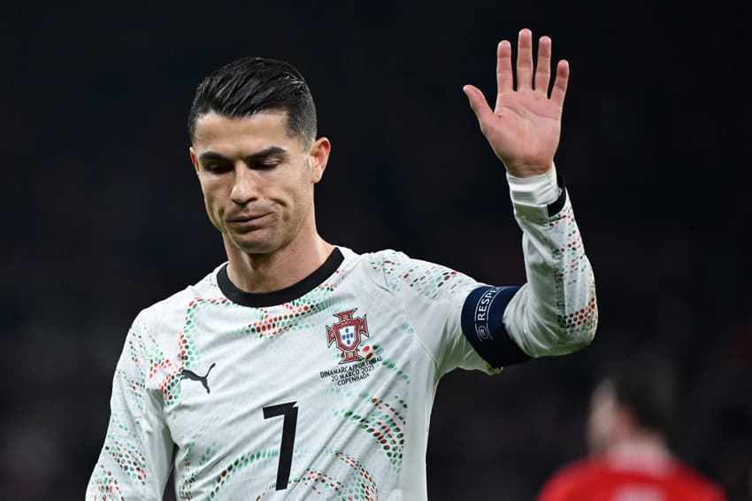 Cristiano Ronaldo teve atuação apagada por Portugal contra a Dinamarca, pela Liga das Nações