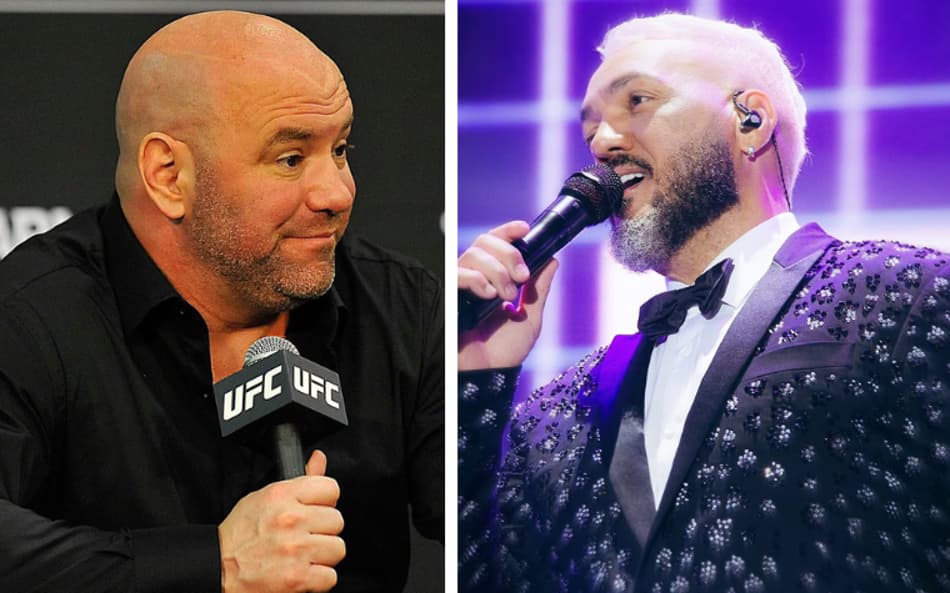 Astro do UFC impõe Belo como condição para Dana White ir em casamento