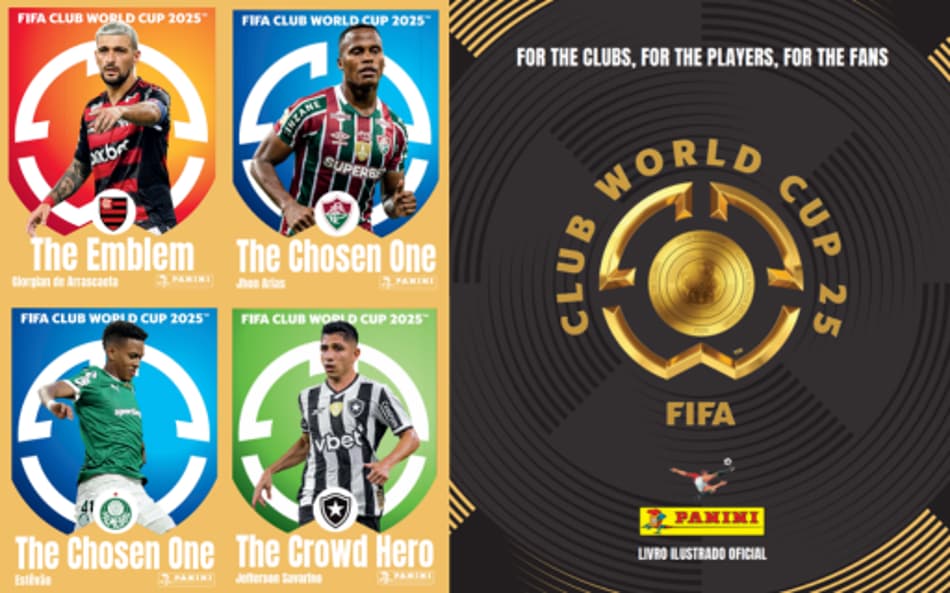 Álbum de figurinhas para o Mundial de Clubes 2025 já está à venda; veja os valores