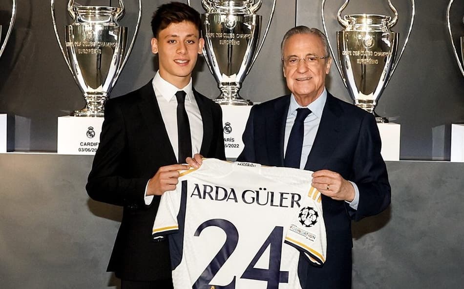 Arda Güler é anunciado pelo Real Madrid e deixa intenções claras: ‘Vou jogar e ponto final’