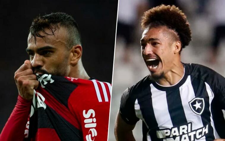 Fabricio Bruno (Flamengo) x Adryelson (Botafogo) Fabricio Bruno (Flamengo) x Adryelson (Botafogo)