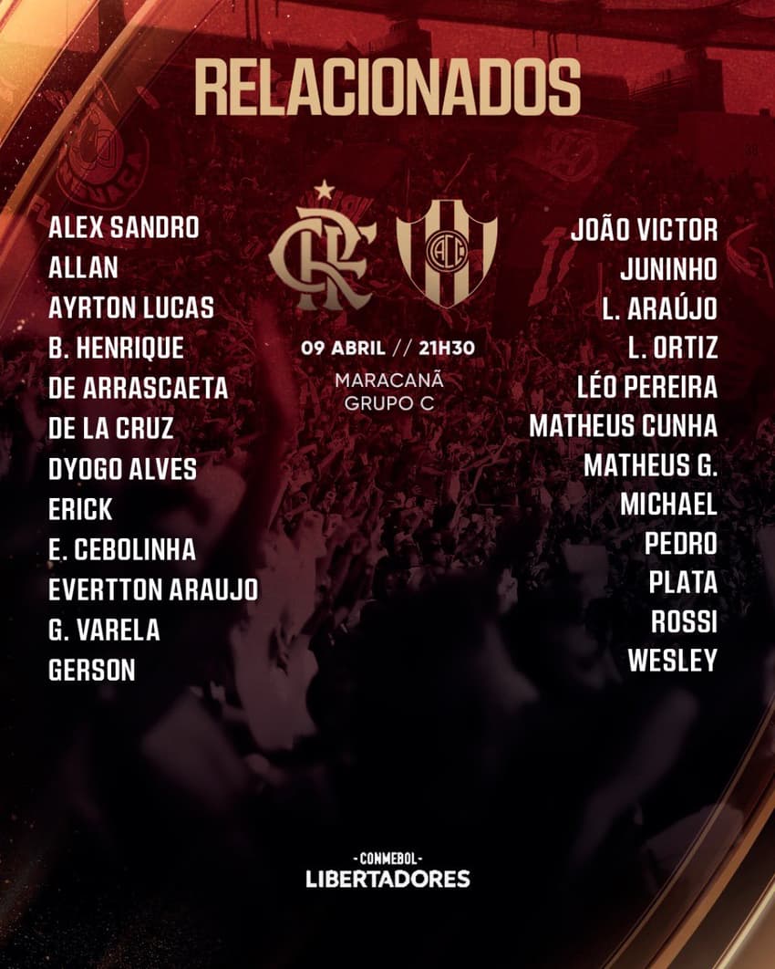 Flamengo Central Córdoba relacionados