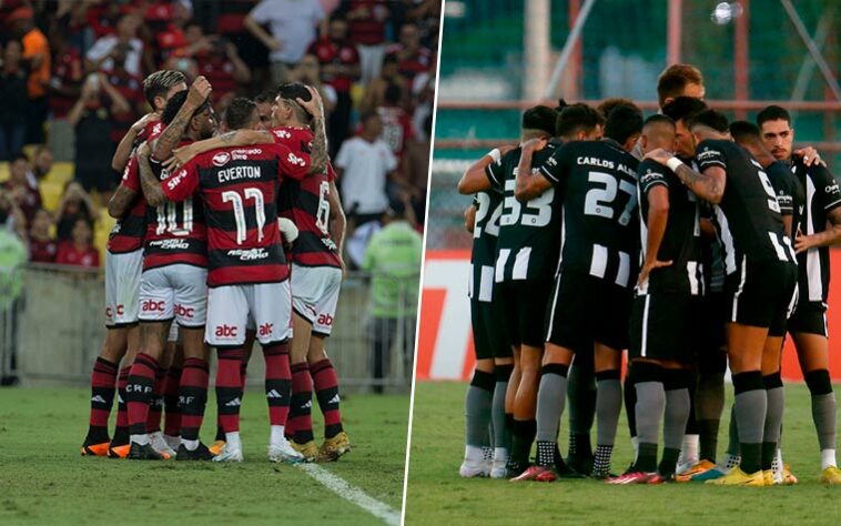 Flamengo e Botafogo fazem o primeiro clássico carioca do Campeonato Brasileiro 2023. A partida entre o Rubro-Negro, com três pontos, e o Alvinegro, com seis pontos, será neste domingo (30), às 16h (de Brasília), no Maracanã, pela terceira rodada da competição. Em busca da vitória, quem colocará a melhor equipe em campo? Veja votação jogador por jogador feita por jornalistas da redação do LANCE!: Flamengo e Botafogo fazem o primeiro clássico carioca do Campeonato Brasileiro 2023. A partida entre o Rubro-Negro, com três pontos, e o Alvinegro, com seis pontos, será neste domingo (30), às 16h (de Brasília), no Maracanã, pela terceira rodada da competição. Em busca da vitória, quem colocará a melhor equipe em campo? Veja votação jogador por jogador feita por jornalistas da redação do LANCE!: