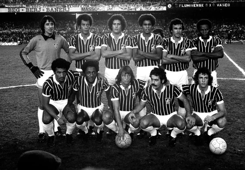 Time do Fluminense na final do Campeonato Carioca em 1976