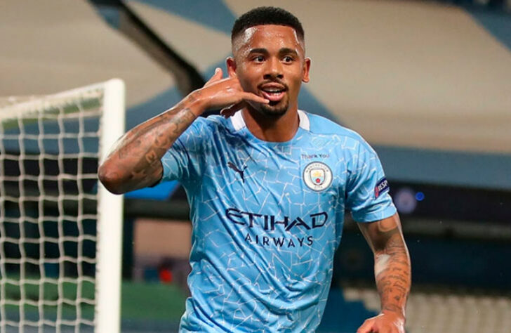 8º lugar: Gabriel Jesus (atacante) - Saiu do Palmeiras para o Manchester City (ING) em 2017 - Valor: 32 milhões de euros 8º lugar: Gabriel Jesus (atacante) - Saiu do Palmeiras para o Manchester City (ING) em 2017 - Valor: 32 milhões de euros