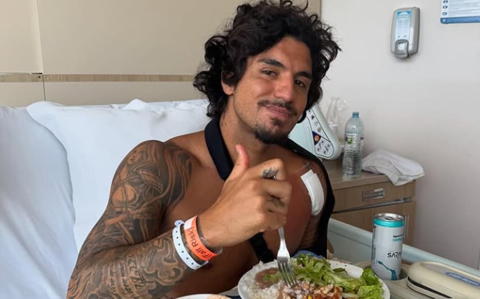 Gabriel Medina se pronuncia após passar por cirurgia; Surfista perderá a temporada da WSL