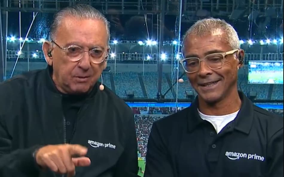 Participação de Romário em Vasco x Flamengo viraliza: ‘Monossilábico’