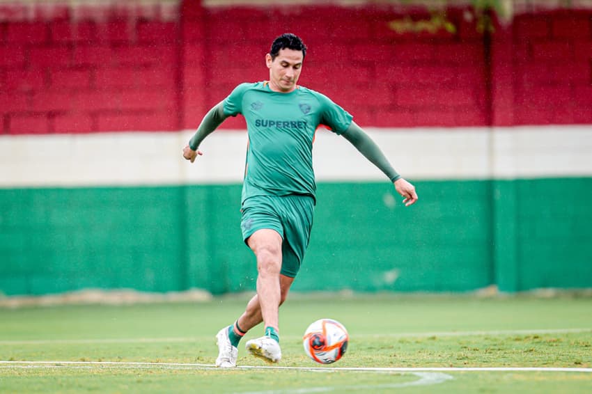 Ganso em campo pelo Fluminense (Foto: Marina Garcia/FFC)