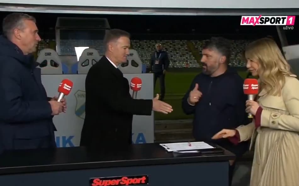 Gattuso discute feio com ex-Sevilla ao vivo e dispara: ‘O que ganhou na vida?’