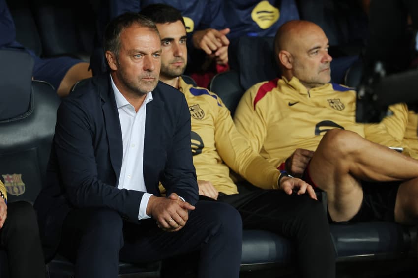 Hansi Flick em Barcelona 5x0 Young Boys pela Champions League
