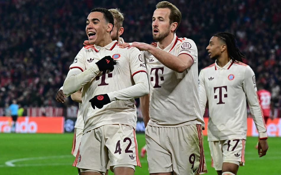 Harry Kane brilha, e Bayern vence o Leverkusen pela Champions League