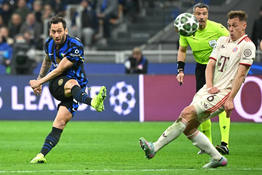 Inter e Bayern se enfrentaram na Champions