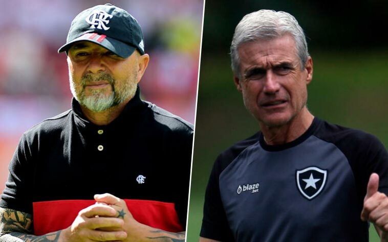 Jorge Sampaoli (Flamengo) x Luis Castro (Botafogo) Jorge Sampaoli (Flamengo) x Luis Castro (Botafogo)