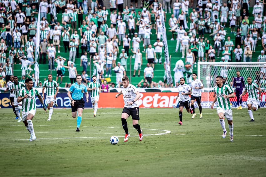 Partida entre Juventude e Ceará, pelo Brasileirão 2025 (Felipe Santos/Ceará SC)