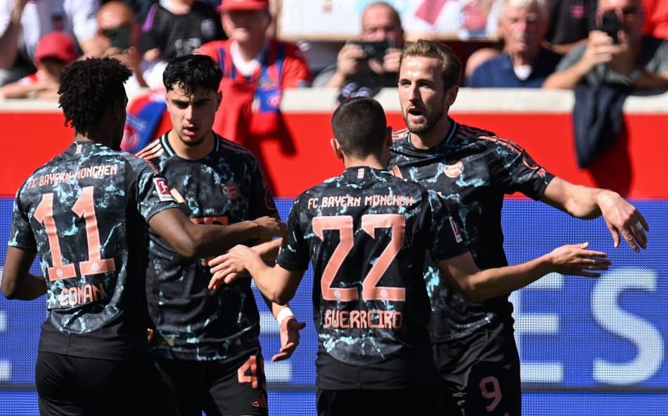 Kane marca, Bayern vence Heidenheim e se aproxima do título da Bundesliga