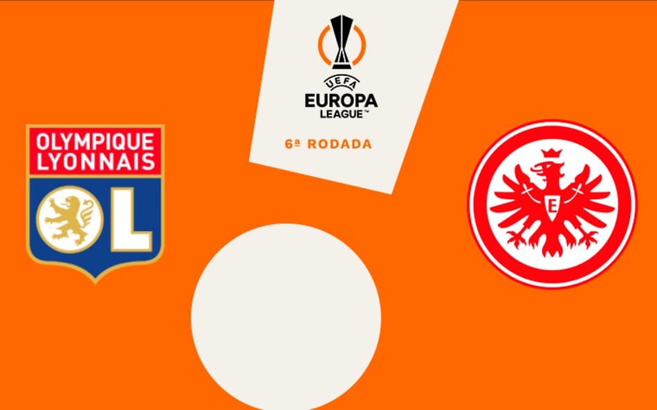 Lyon x Eintracht Frankfurt: onde assistir ao vivo, horário e escalações do jogo pela Europa League