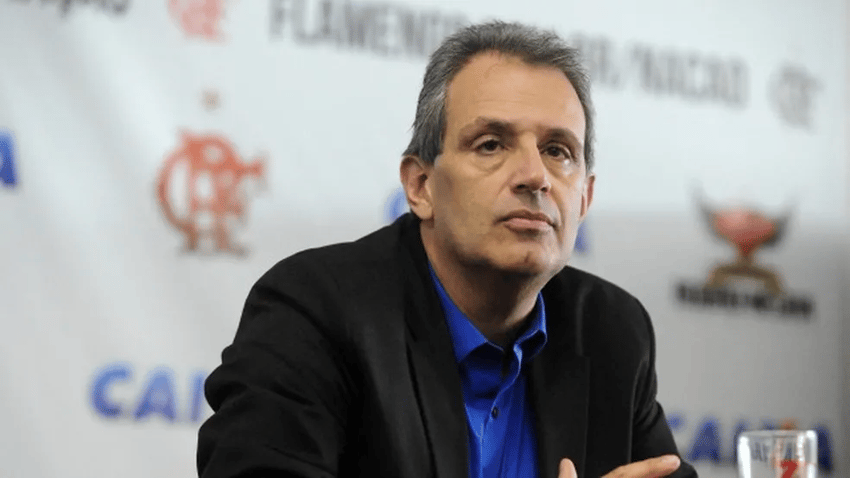 Luiz Eduardo Baptista, o BAP, presidente do Flamengo