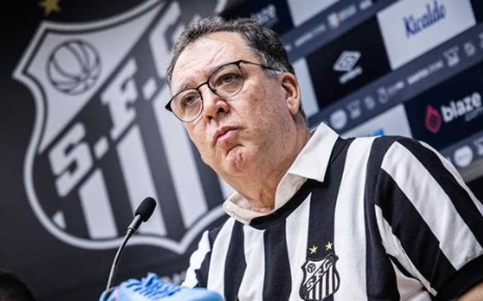 Presidente do Santos detona time após derrota: ‘Não podem tomar esses gols infantis’