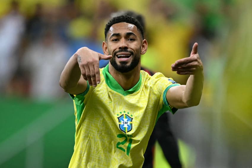 Matheus Cunha, atacante do Brasil