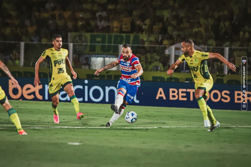 Partida entre Mirassol e Fortaleza, pelo Brasileirão 2025 (Foto: Mateus Lotif/Fortaleza EC)