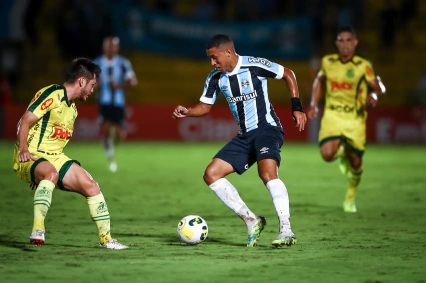 Mirassol e Grêmio se enfrentaram na Copa do Brasil de 2022. (Foto: Lucas Uebel/Grêmio FBPA)