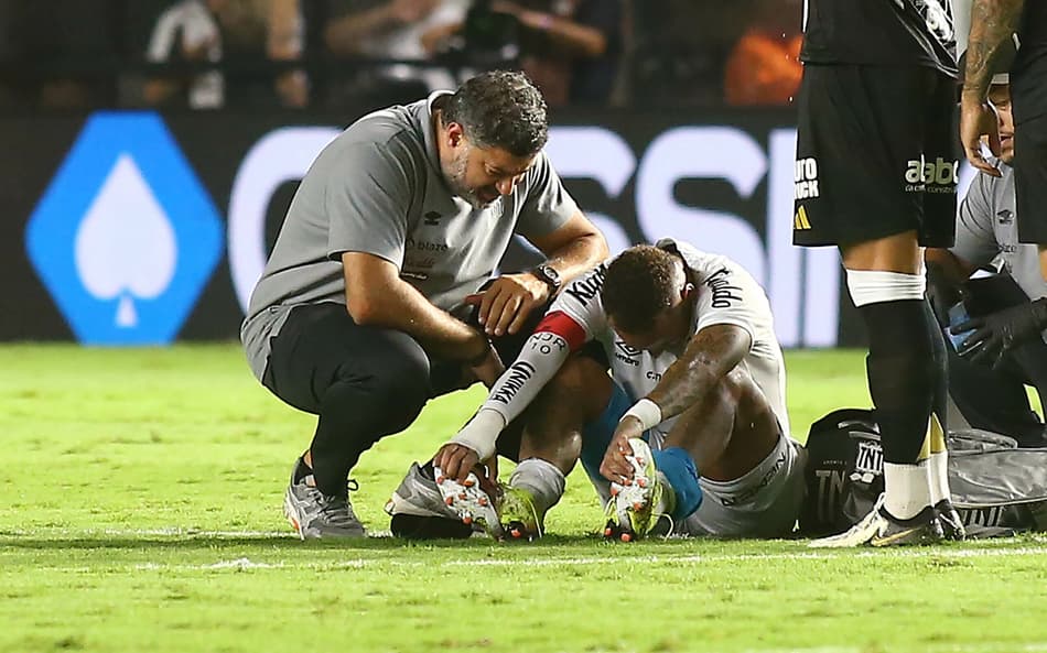 Ainda sem Neymar, Santos convive com desfalques para enfrentar o Red Bull Bragantino