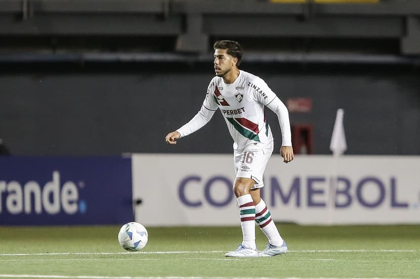 Nonato em campo em Unión Española x Fluminense