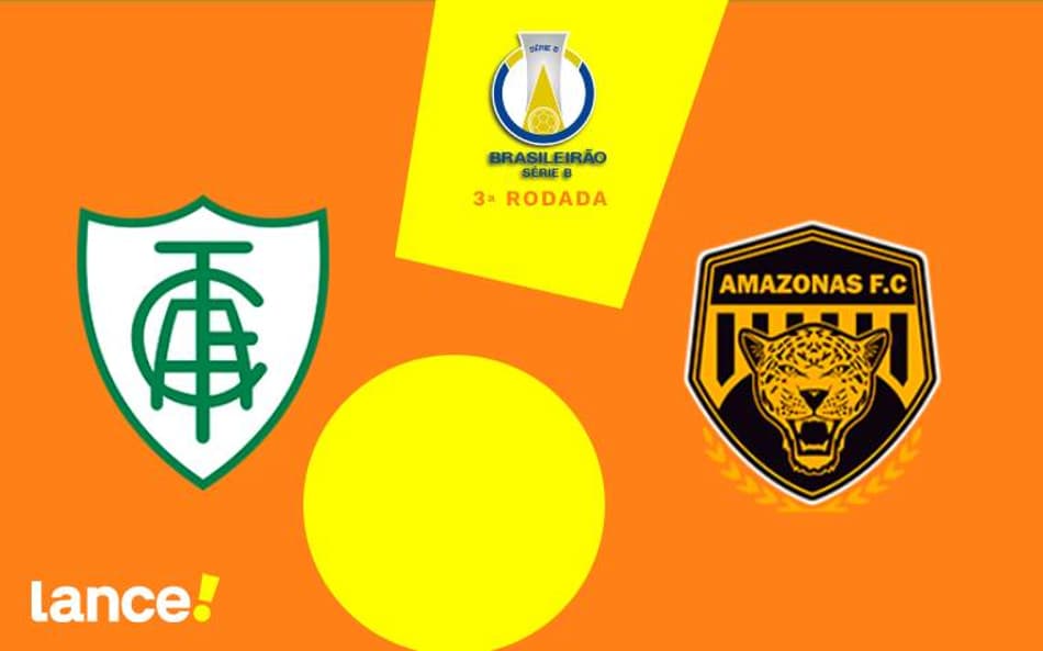 América-MG x Amazonas: onde assistir ao vivo, horário e prováveis escalações pela Série B