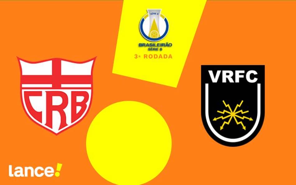 CRB x Volta Redonda: onde assistir ao vivo, horário e prováveis escalações pela Série B