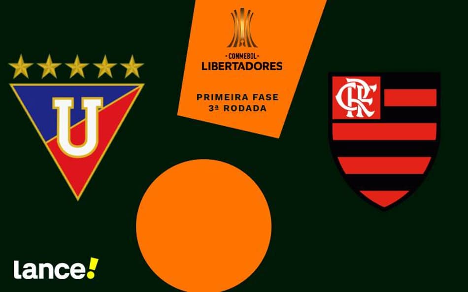 LDU x Flamengo: onde assistir ao vivo, horário e prováveis escalações