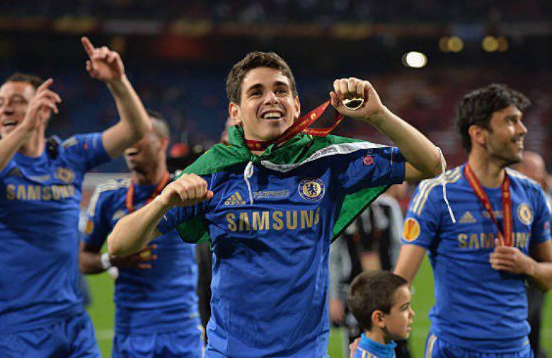 8º lugar (empate entre dois nomes): Oscar (meia) - Saiu do Internacional para o Chelsea (ING) em 2012 - Valor: 32 milhões de euros 8º lugar (empate entre dois nomes): Oscar (meia) - Saiu do Internacional para o Chelsea (ING) em 2012 - Valor: 32 milhões de euros