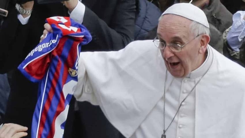 Papa Francisco San Lorenzo