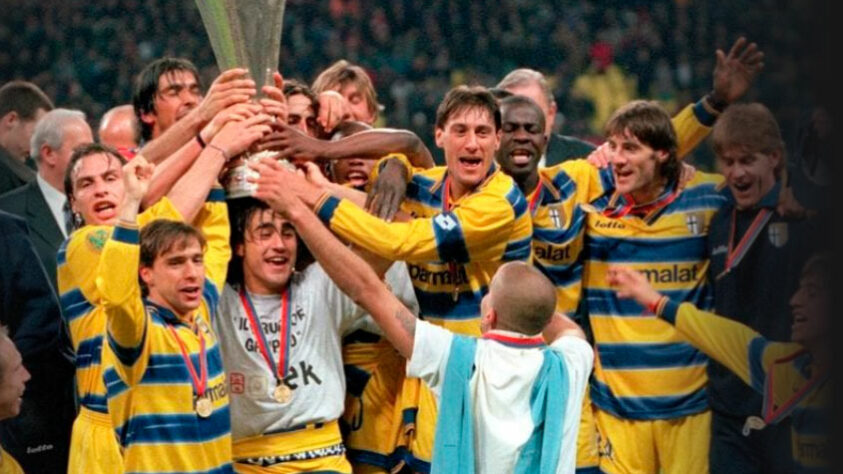Parma: dois títulos conquistados, em 1994/95 e 1998/99 (foto). Parma: dois títulos conquistados, em 1994/95 e 1998/99 (foto).