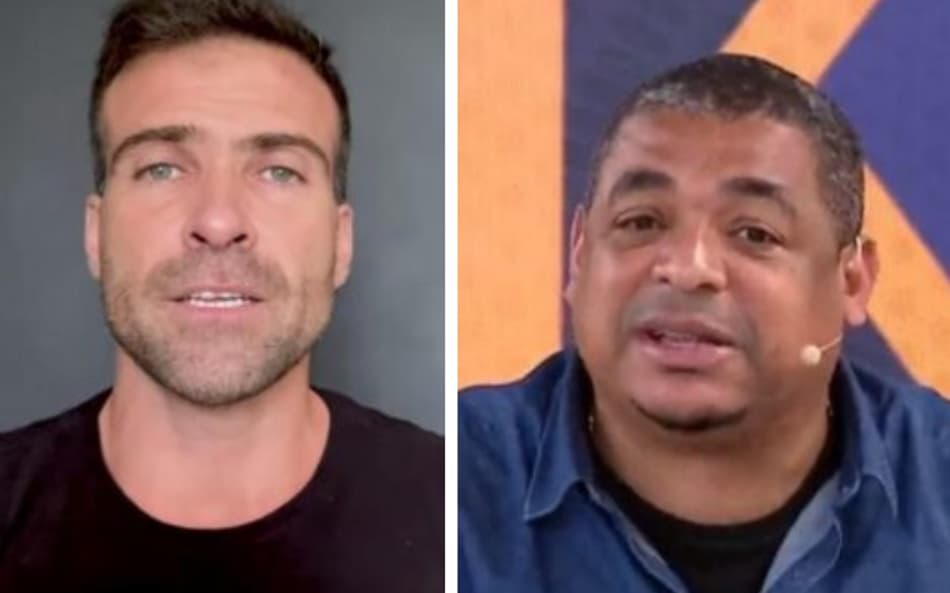 Pilhado propõe aposta ousada para Vampeta após LDU x Flamengo