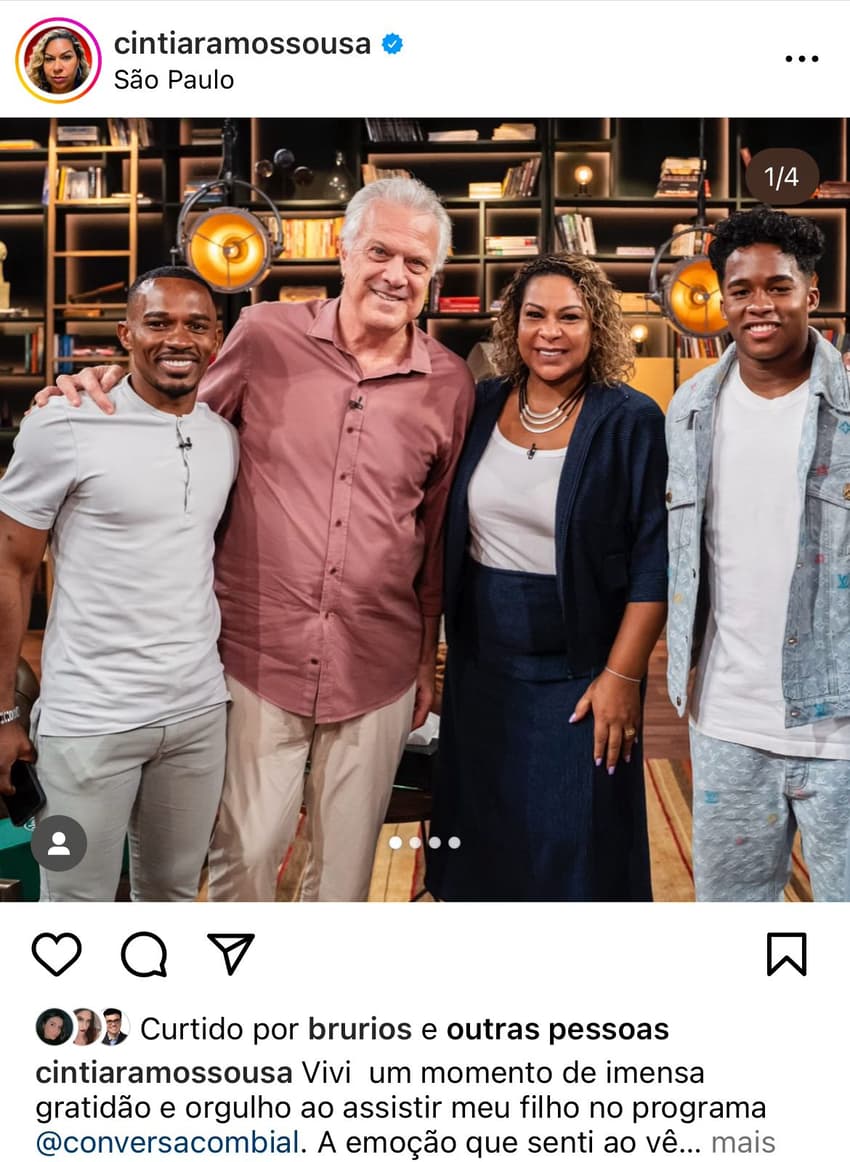 Postagem mãe ndrick