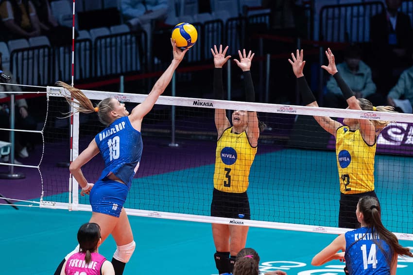 Praia Clube x Vero Vôlei Milão - Mundial de Clubes de vôlei feminino
