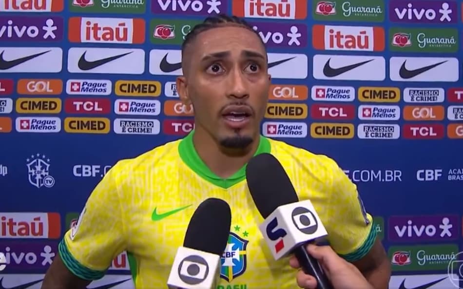 Raphinha justificou polêmica e disse que foi ‘mal traduzido’, afirma jogador da Argentina