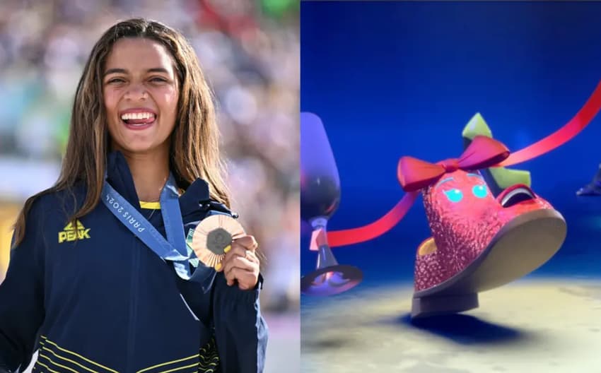 Rayssa Leal dá voz a tênis rosa na animação