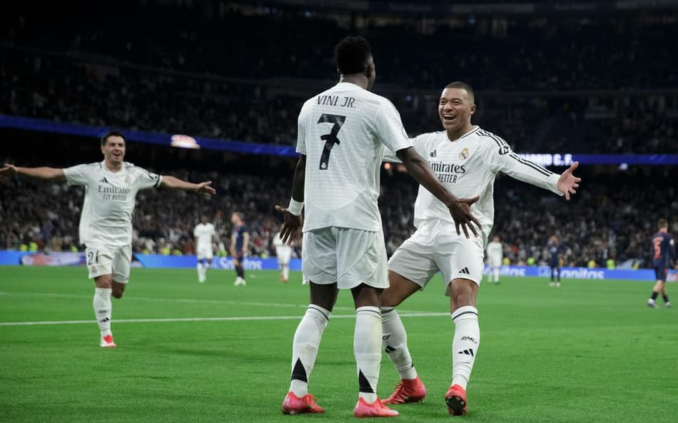 Mbappé fala sobre relação com Vini Jr: ‘Vim para Madri para jogar com ele’