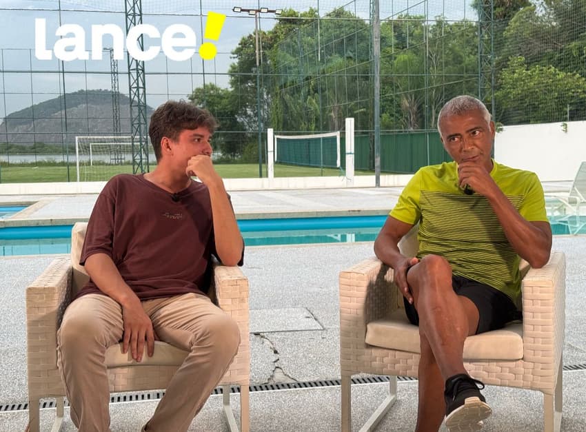 Romario entrevista lance