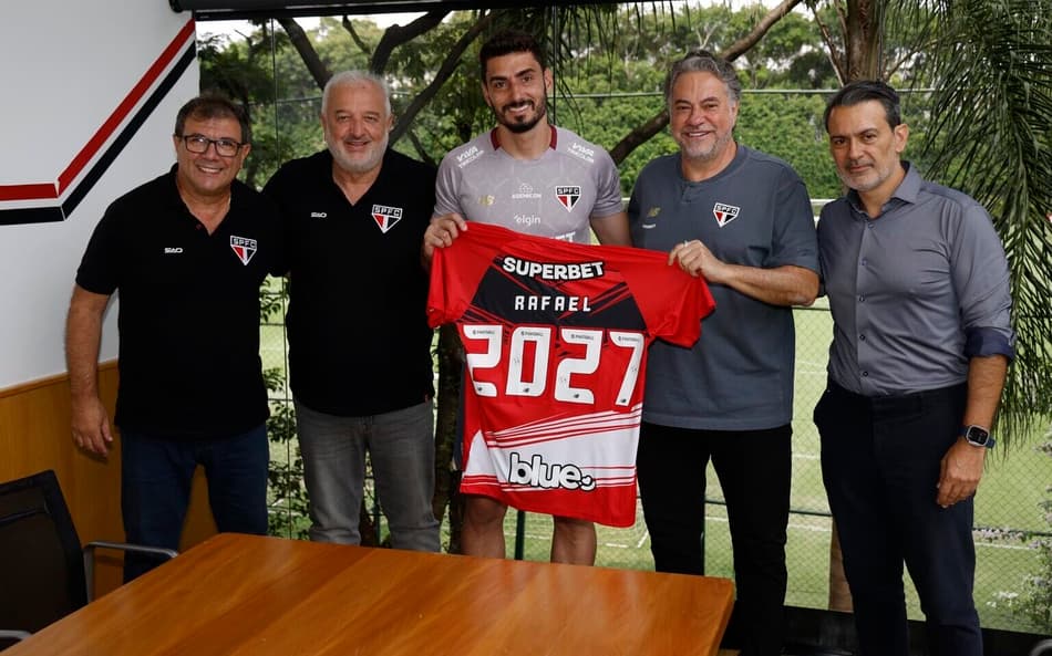 São Paulo anuncia renovação com Rafael; veja detalhes