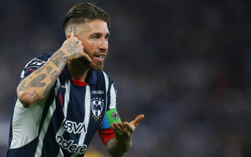 Sergio Ramos marca seu primeiro gol pelo Monterrey em goleada; veja